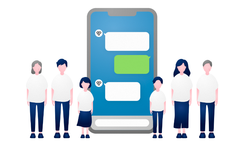 案内に沿って回答するだけ!説明書がいらないIT